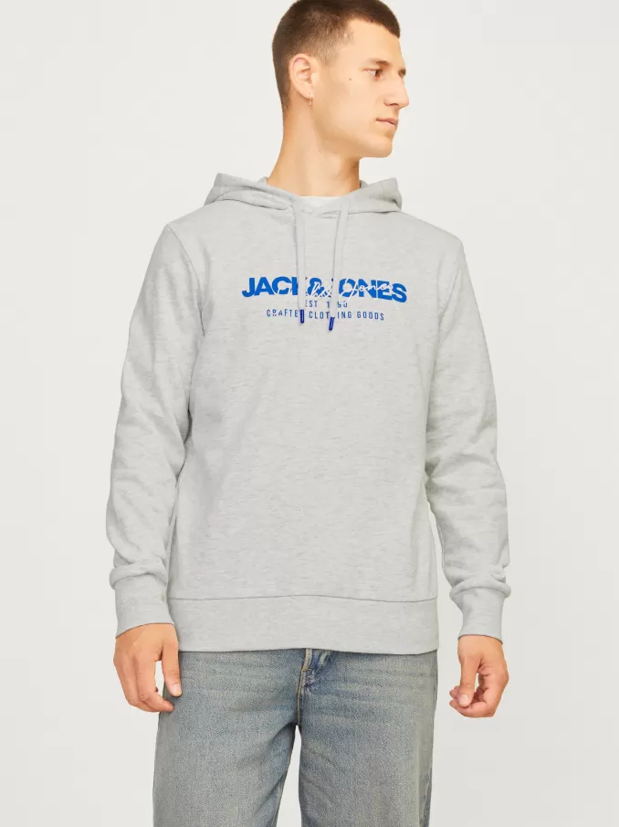 Logo Hoodie-Jack & Jones Flash Sale