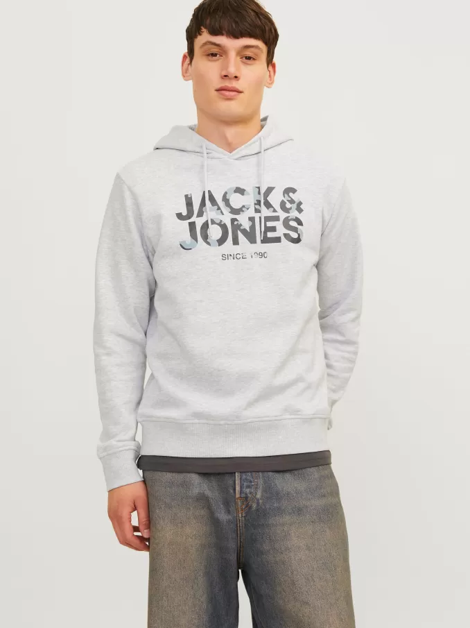 Logo Hoodie-Jack & Jones Clearance