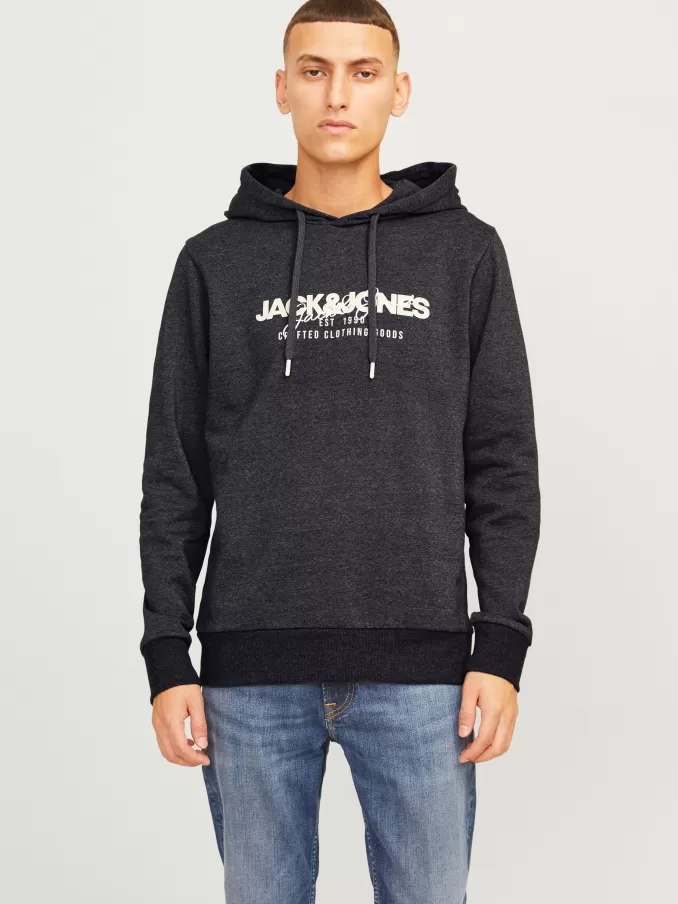 Logo Hoodie-Jack & Jones Cheap