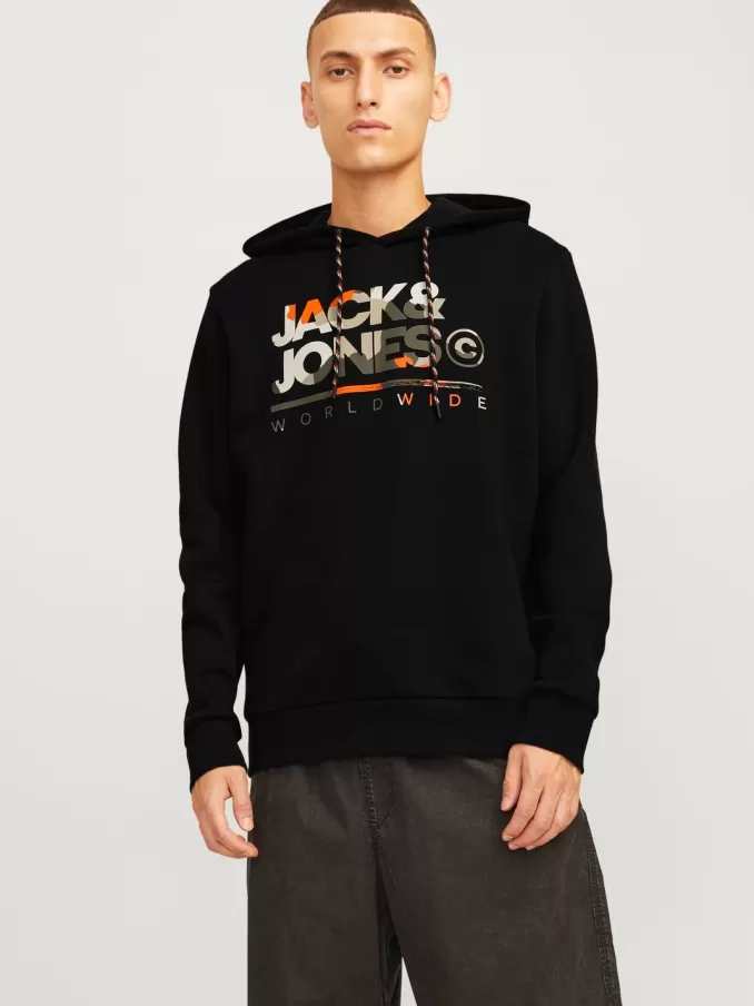 Logo Hoodie-Jack & Jones Cheap