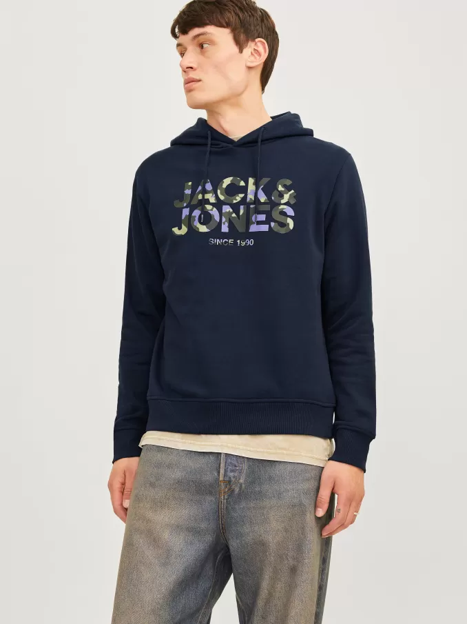 Logo Hoodie-Jack & Jones Clearance