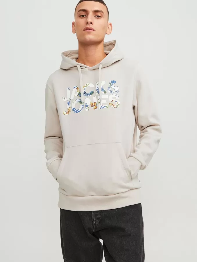 Logo Hoodie-Jack & Jones Discount