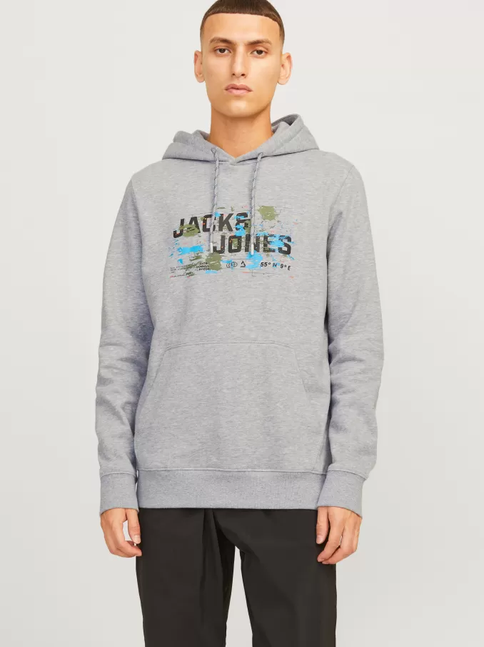 Logo Hoodie-Jack & Jones New