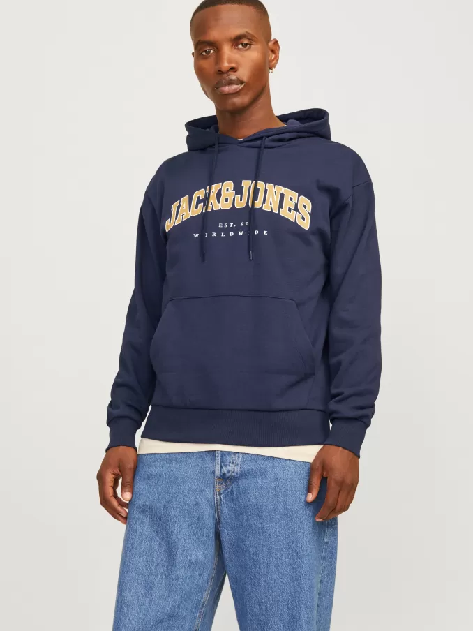 Logo Hoodie-Jack & Jones Clearance