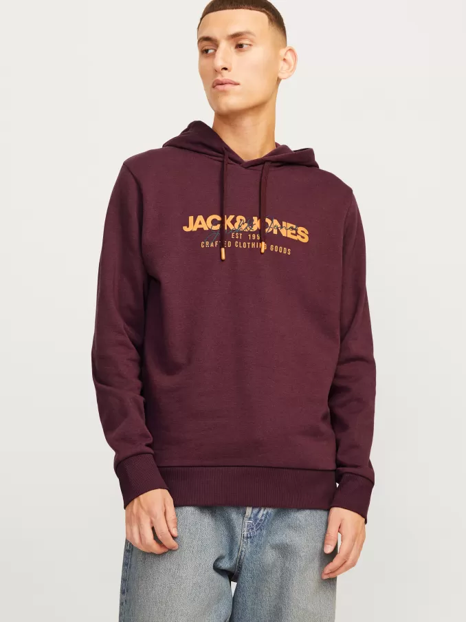 Logo Hoodie-Jack & Jones Discount