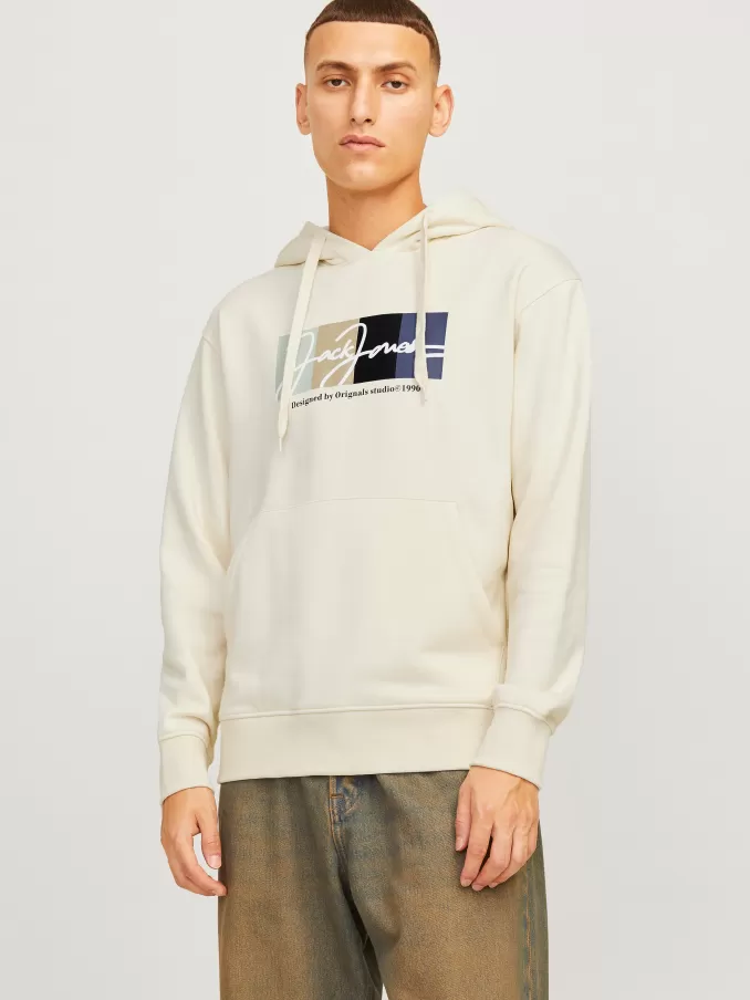 Logo Hoodie-Jack & Jones Best Sale