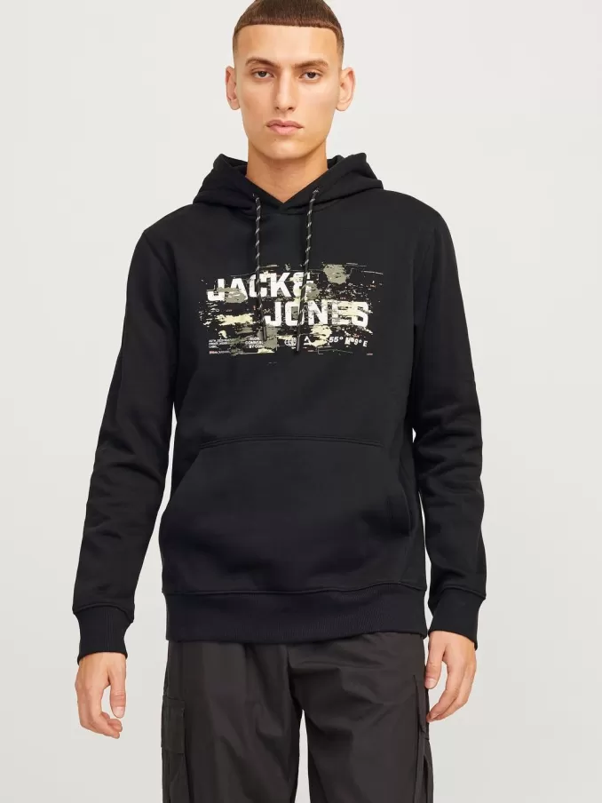 Logo Hoodie-Jack & Jones Cheap