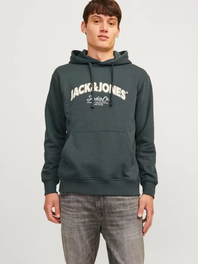 Logo Hoodie-Jack & Jones Discount