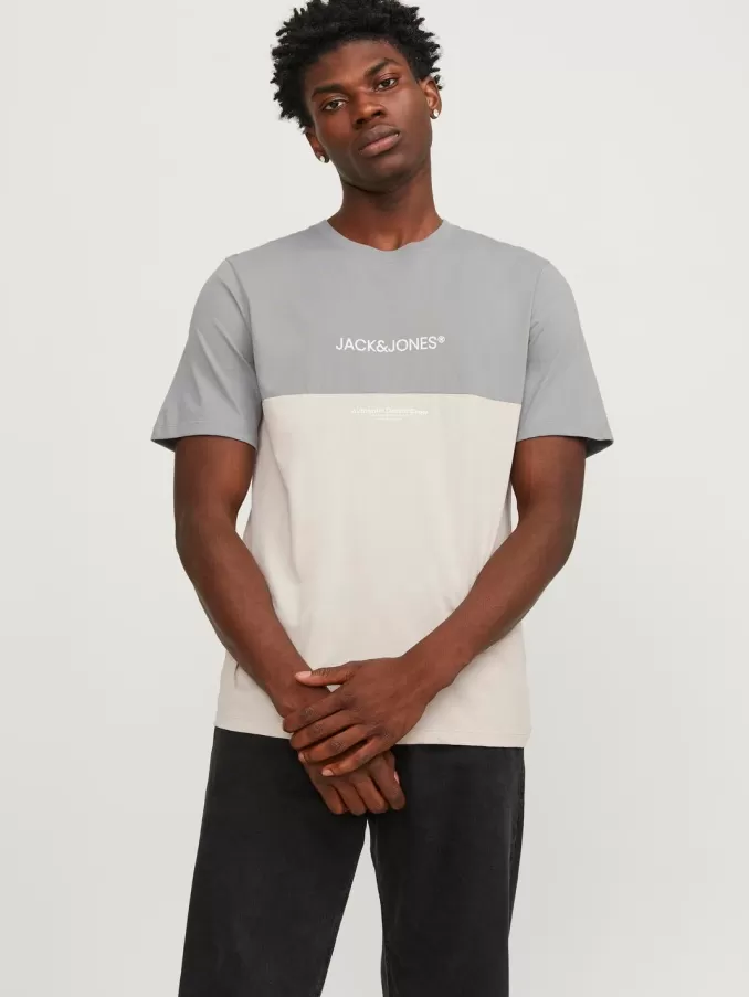 Logo Round neck T-shirt-Jack & Jones Best Sale