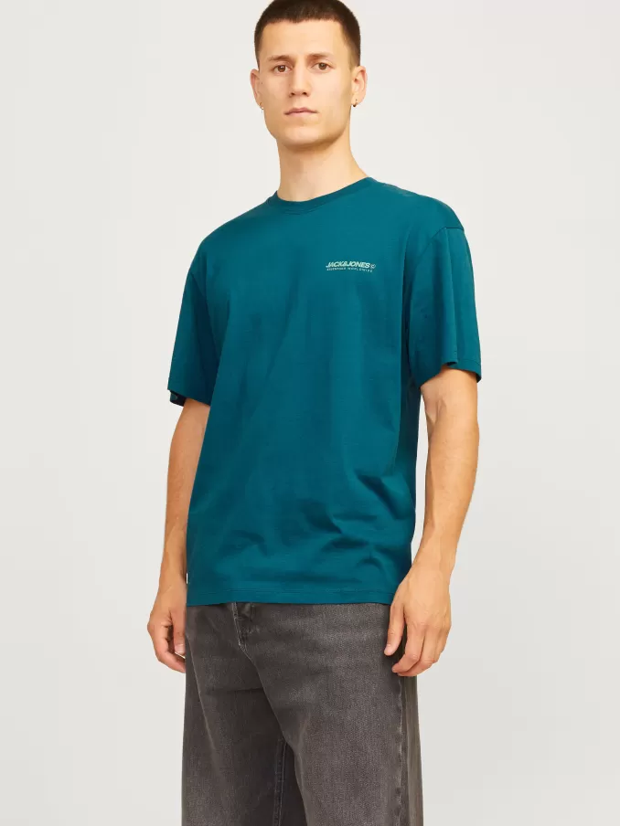 Logo Round neck T-shirt-Jack & Jones Best Sale