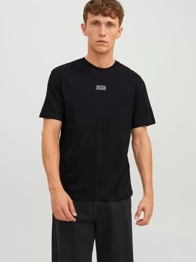 Logo Round neck T-shirt-Jack & Jones Flash Sale