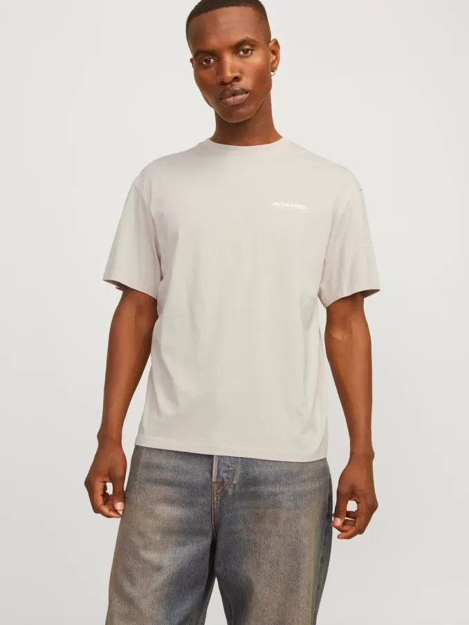 Logo Round neck T-shirt-Jack & Jones Online