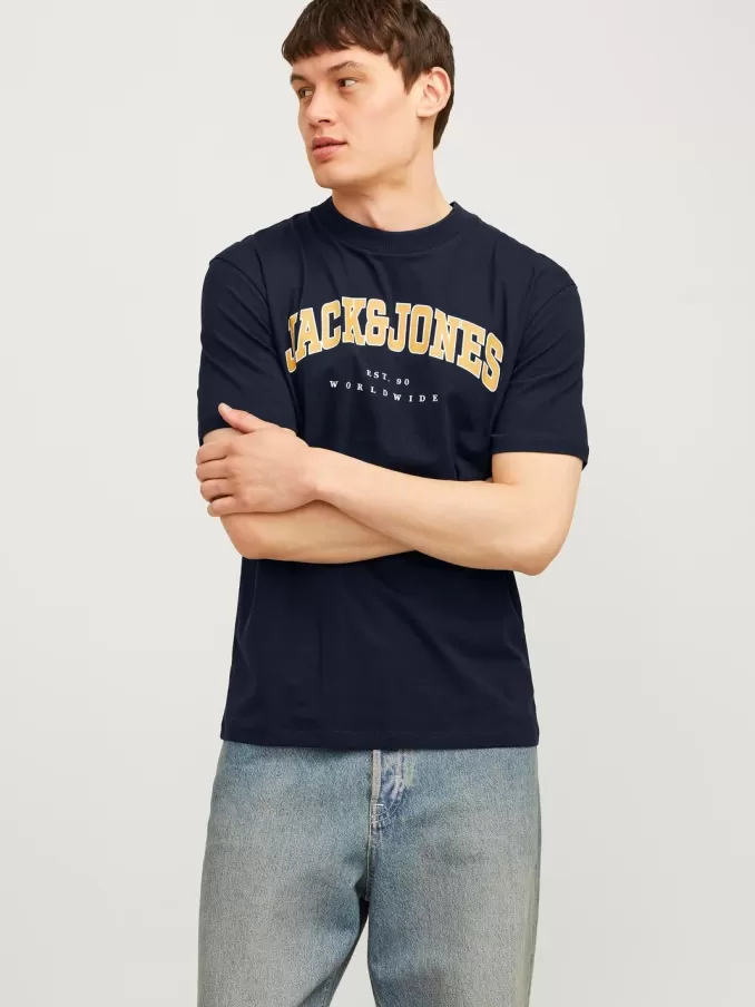 Logo Round neck T-shirt-Jack & Jones Shop