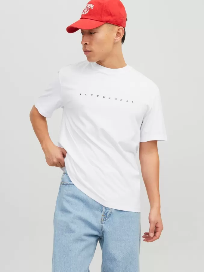 Logo Round neck T-shirt-Jack & Jones Outlet