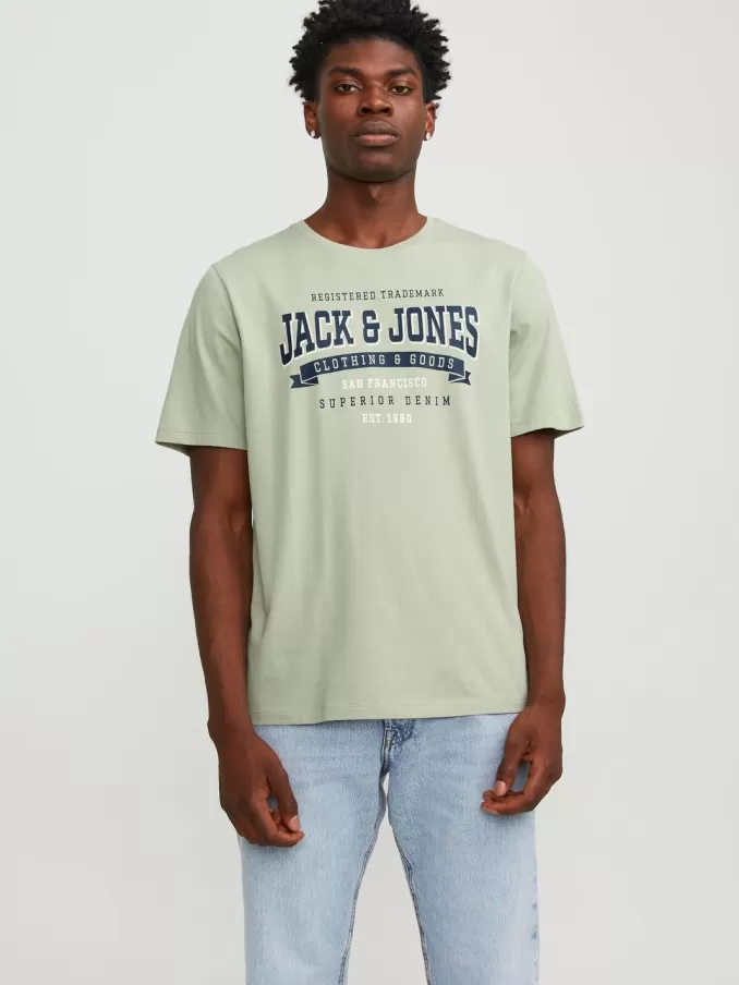 Logo Round neck T-shirt-Jack & Jones Shop