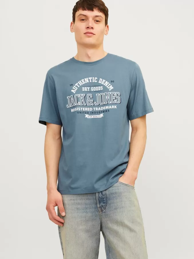 Logo Round neck T-shirt-Jack & Jones Outlet