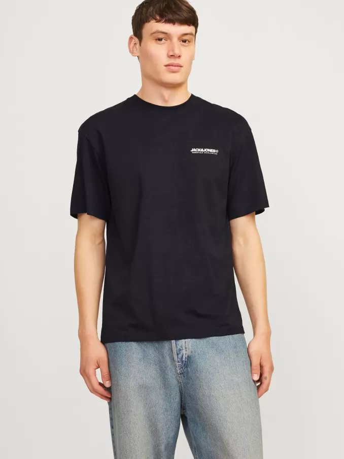 Logo Round neck T-shirt-Jack & Jones Store