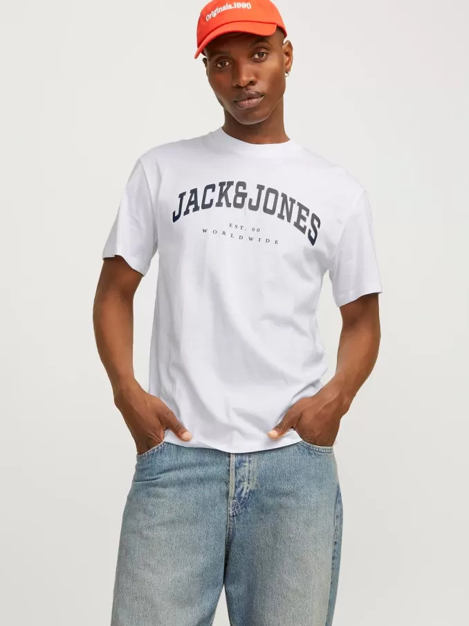 Logo Round neck T-shirt-Jack & Jones Outlet