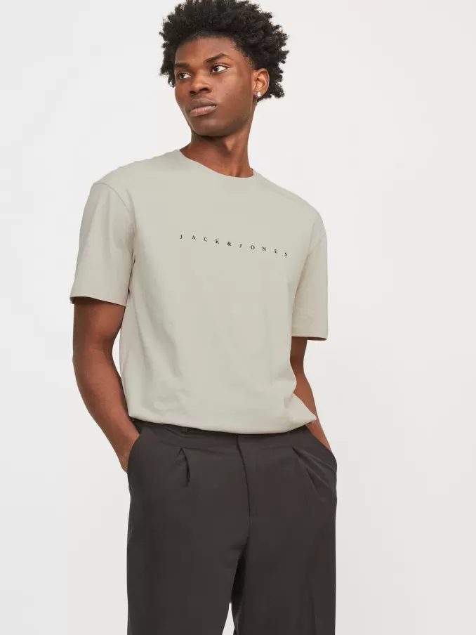 Logo Round neck T-shirt-Jack & Jones Store