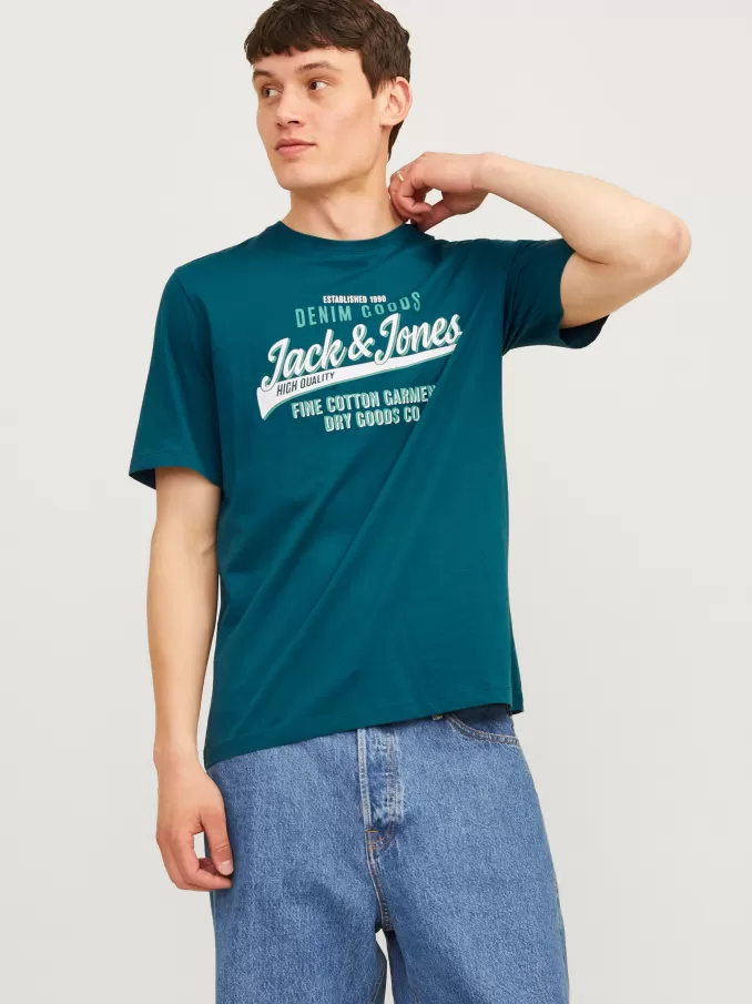 Logo Round neck T-shirt-Jack & Jones Outlet