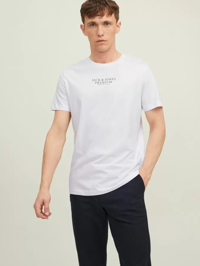 Logo Round neck T-shirt-Jack & Jones Best Sale