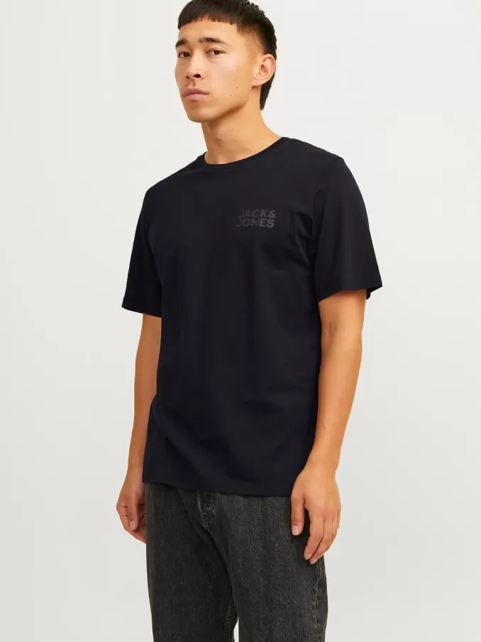 Logo Round neck T-shirt-Jack & Jones Flash Sale