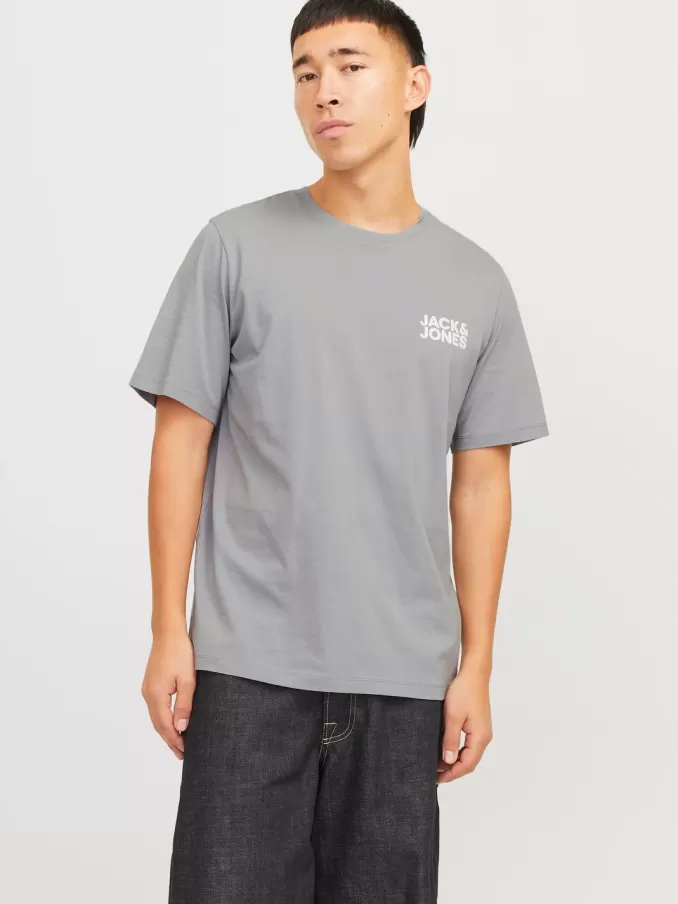 Logo Round neck T-shirt-Jack & Jones Best Sale