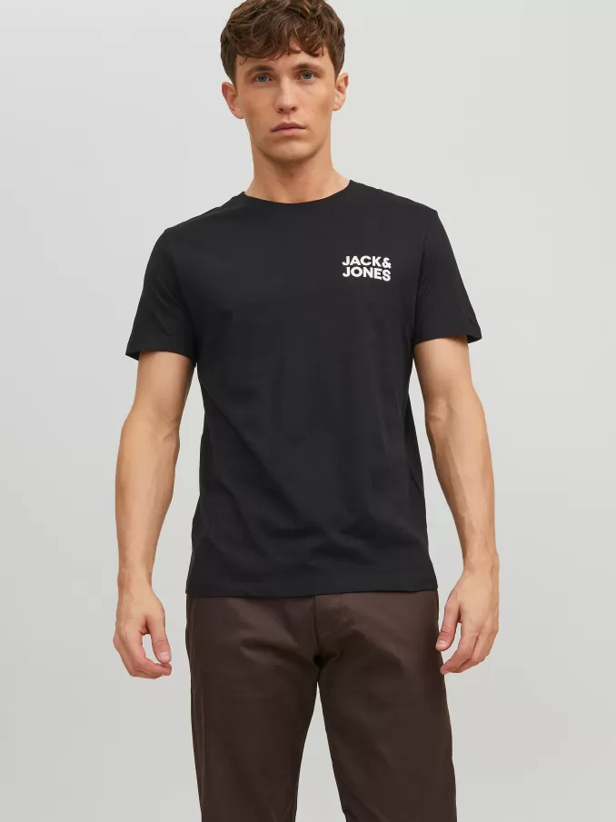 Logo Round neck T-shirt-Jack & Jones Online