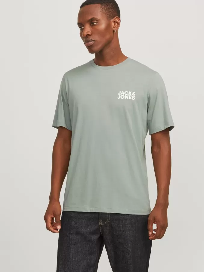 Logo Round neck T-shirt-Jack & Jones Online