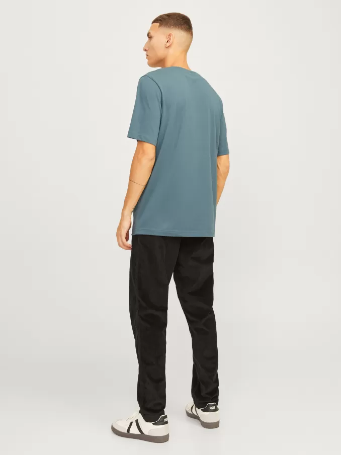 Logo Round neck T-shirt-Jack & Jones New