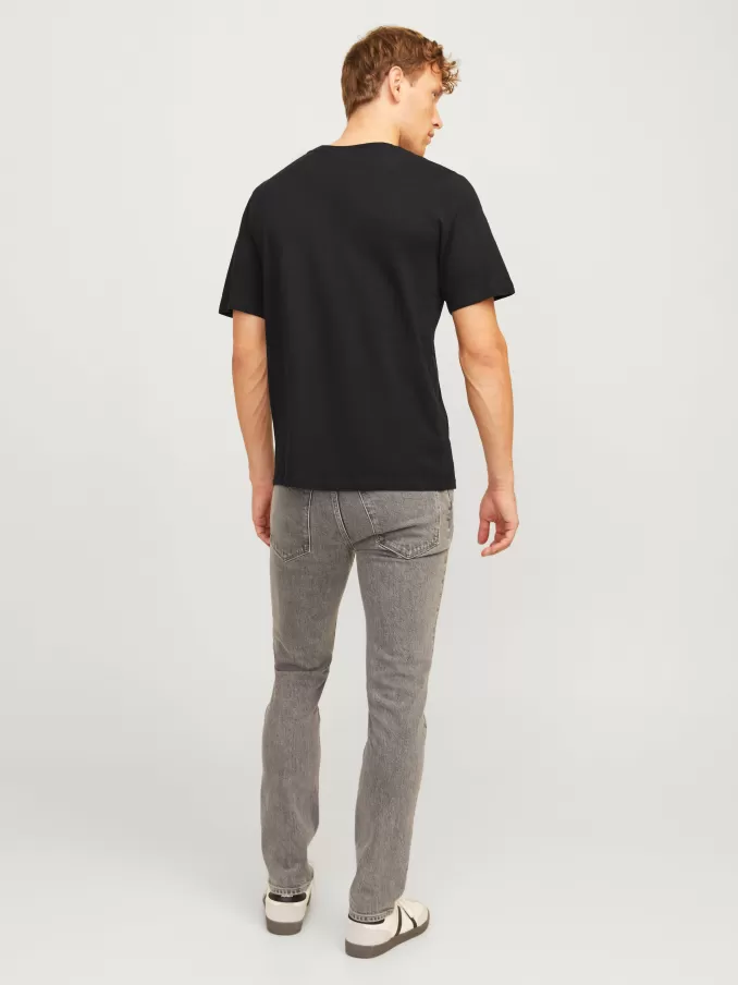 Logo Round Neck T-shirt-Jack & Jones Best Sale