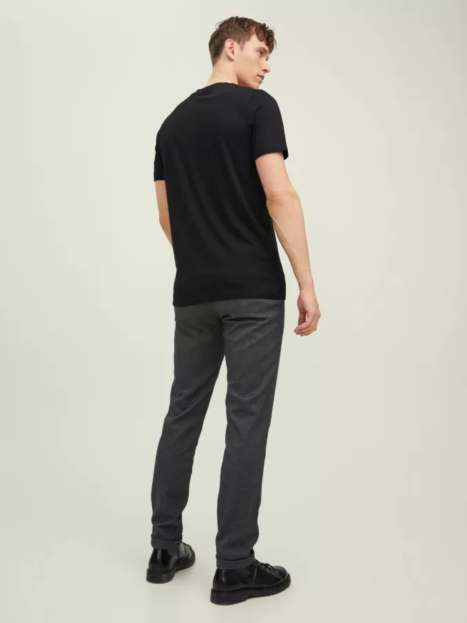 Logo Round neck T-shirt-Jack & Jones Hot