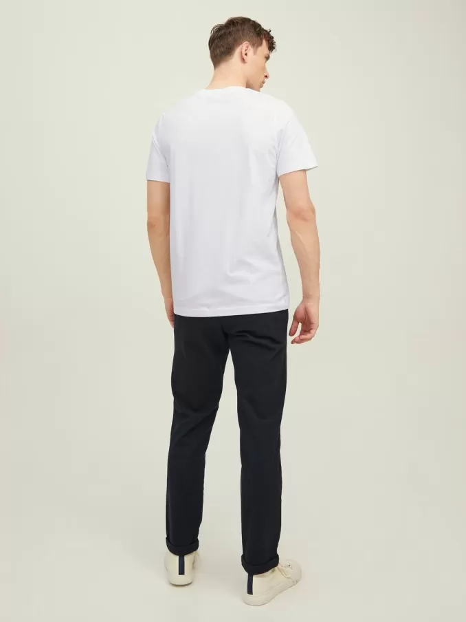 Logo Round neck T-shirt-Jack & Jones Best Sale