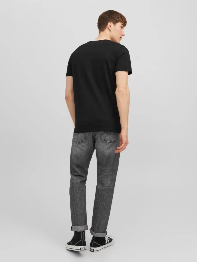 Logo Round neck T-shirt-Jack & Jones Best