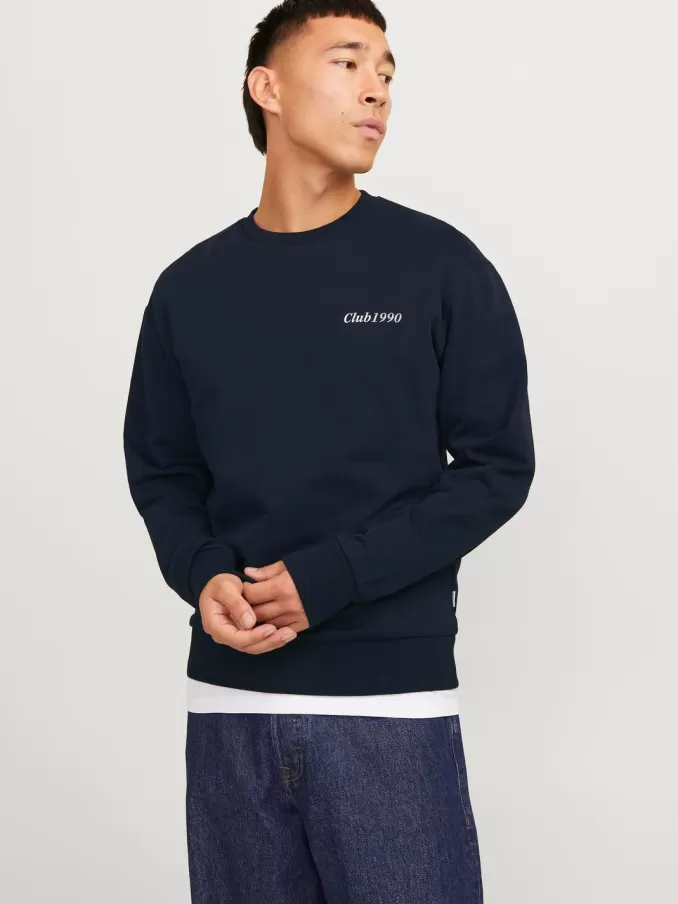 Logo Sweatshirt-Jack & Jones Cheap