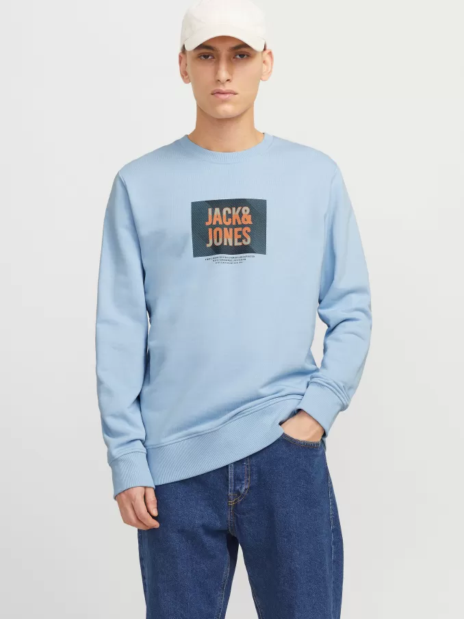 Logo Sweatshirt-Jack & Jones Flash Sale