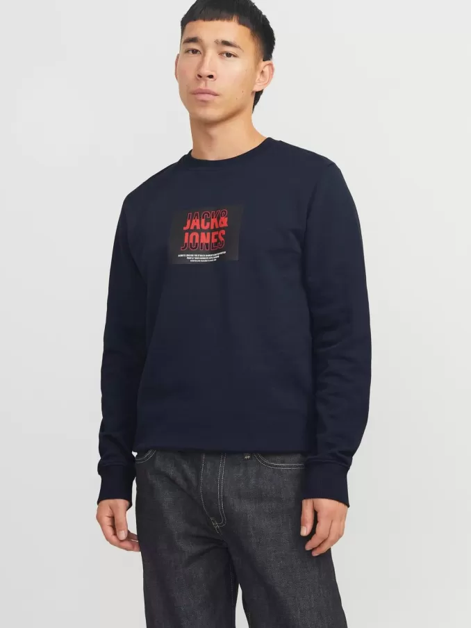 Logo Sweatshirt-Jack & Jones Outlet