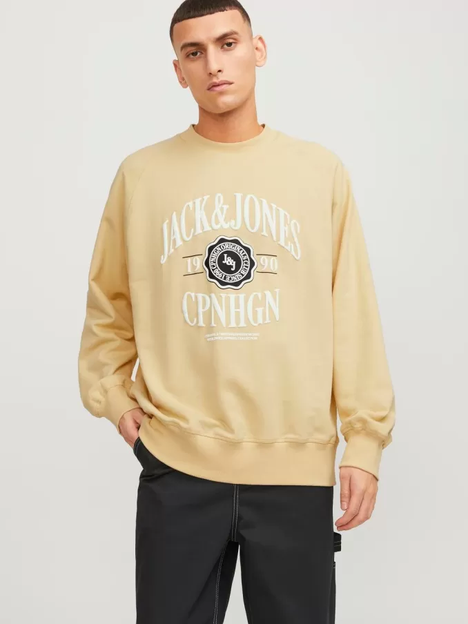 Logo Sweatshirt-Jack & Jones Cheap