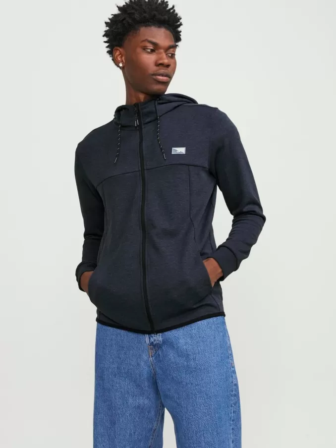 Logo Zip Hoodie-Jack & Jones Hot