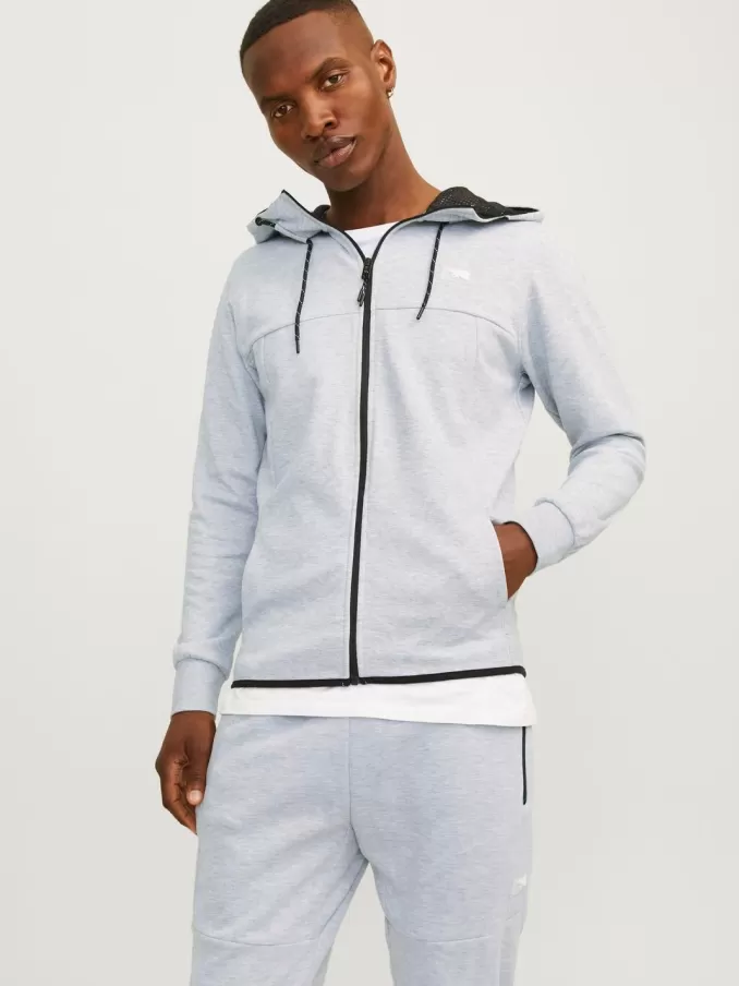 Logo Zip Hoodie-Jack & Jones Best Sale