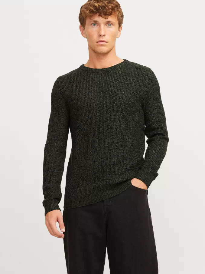 Melange Knitted pullover-Jack & Jones Best