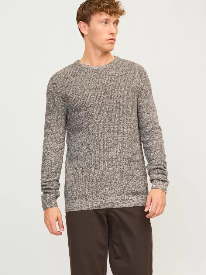 Melange Knitted pullover-Jack & Jones Best