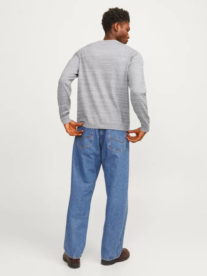 Melange Knitted pullover-Jack & Jones Cheap