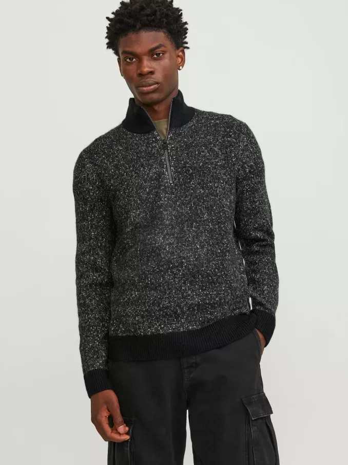 Melange Quarter zip-Jack & Jones Hot