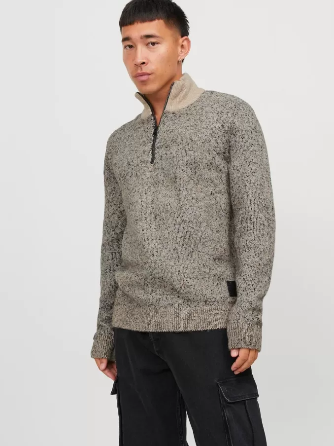 Melange Quarter zip-Jack & Jones Fashion