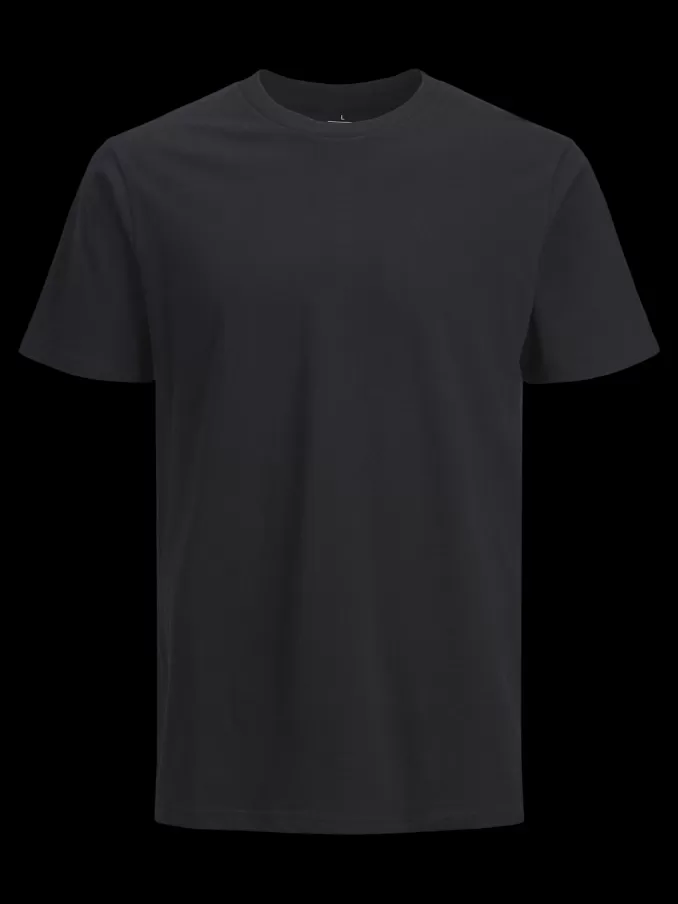 3-pack Plain Round neck T-shirt-Jack & Jones Clearance