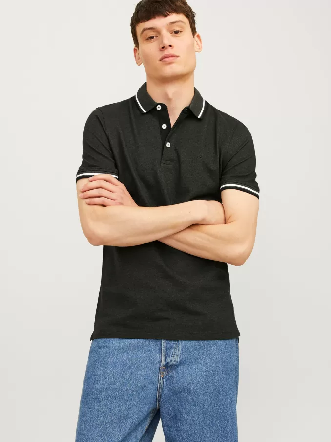 2-pack Plain Shirt collar Polo-Jack & Jones Cheap