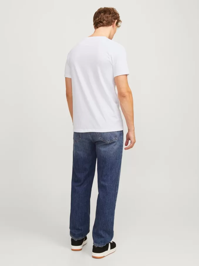 3-pack Plain V-Neck T-shirt-Jack & Jones Clearance