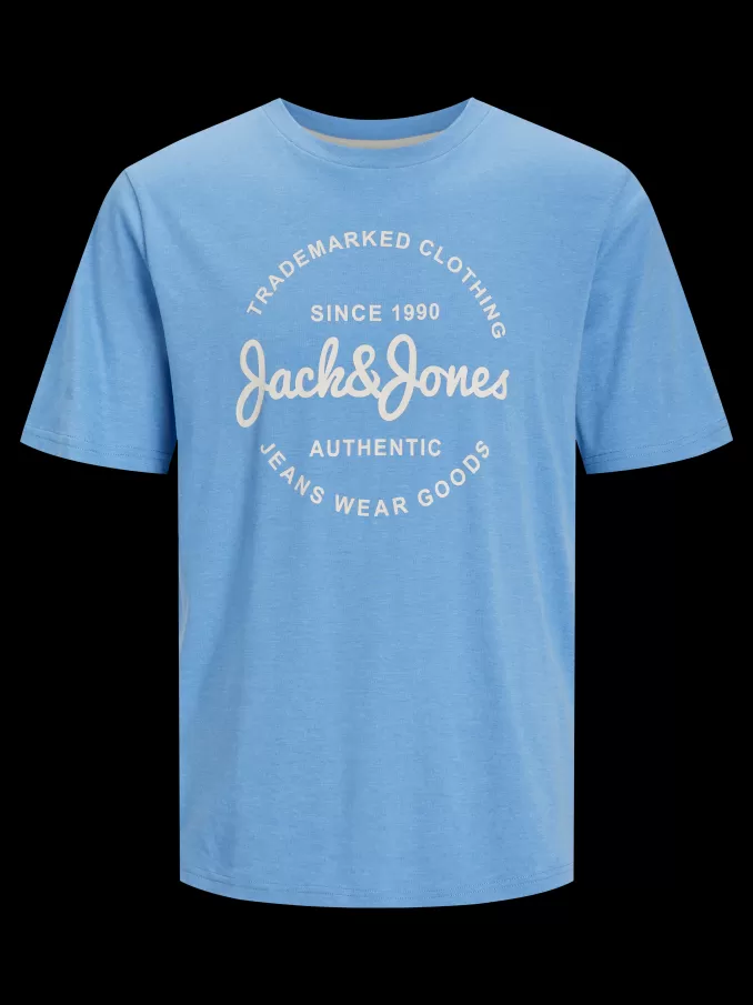 5-pack Printed Crew neck T-shirt-Jack & Jones Shop