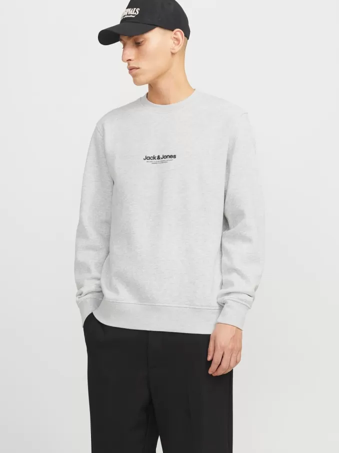 2-pack Printed Sweatshirt-Jack & Jones Discount